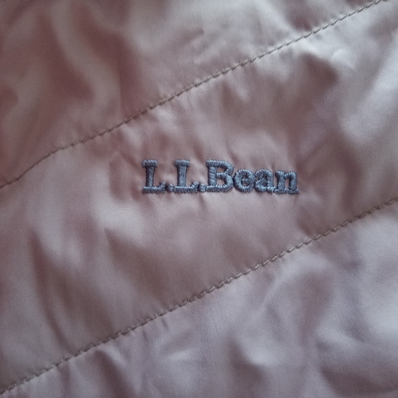 L.L. Bean Quilted Fleece Puffer Jacket - Picture 7 of 8
